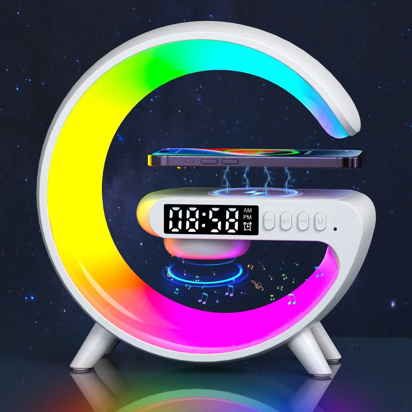 MoonGlo All-In-One Wireless Charging Station