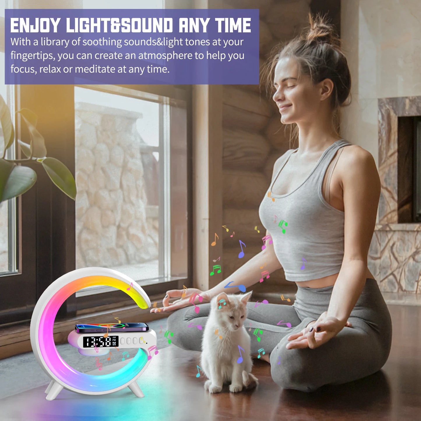 MoonGlo All-In-One Wireless Charging Station